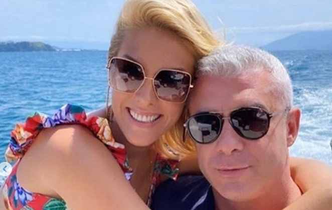 Ana Hickmann escreveu para o maridão