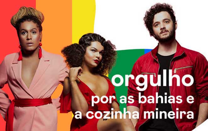 Capa da Playlist de As Bahias e a Cozinheira Mineira para o canal Orgulho LGBTQ+ da Deezer