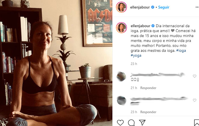 Apresentadora Ellen Jabour @ellenjabour