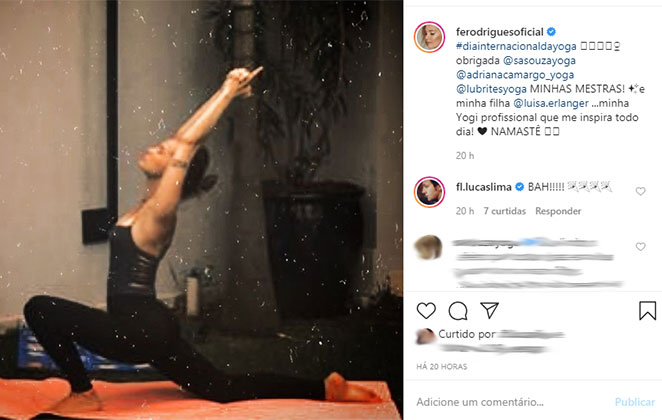 Atriz Fernanda Rodrigues @ferodriguesoficial