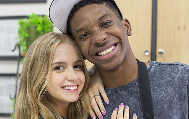 Clara e Fio de Malhação