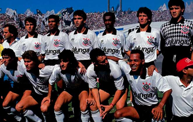 Time do Corinthians na final do Campeonato Brasileiro de 1990