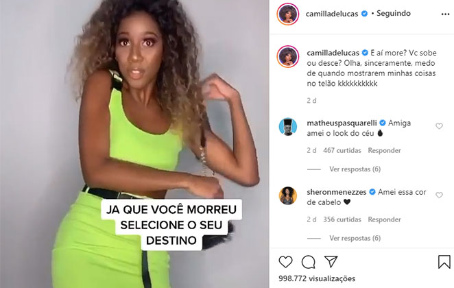 Selecione seu destino @camilladelucas