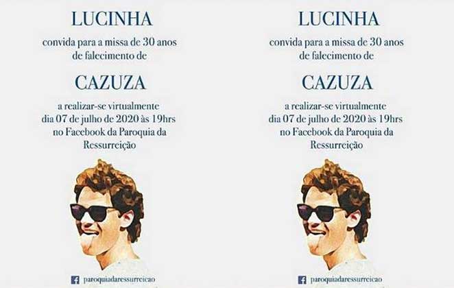 Missa virtual dos 30 anos de morte de Cazuza