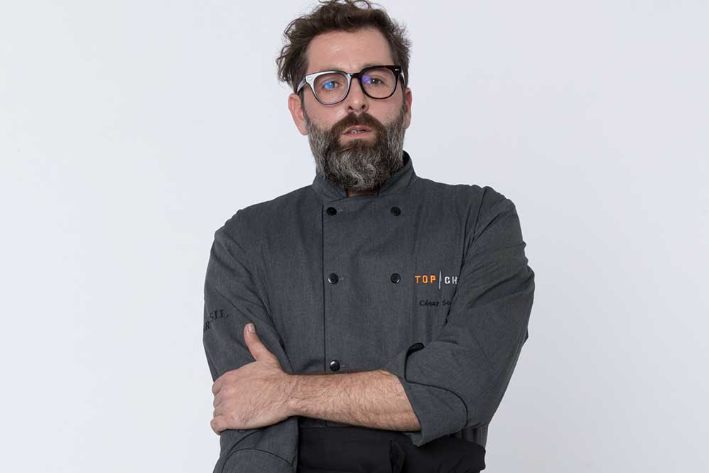 César Scolari, 39 anos, nasceu em Alvorada do Sul (PR) e mora em São Paulo (SP). “Participar do Top Chef é um sonho e uma oportunidade única de mostrar o meu trabalho para a minha equipe”