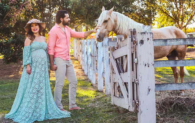 Fotos foram tiradas em um sítio no interior de São Paulo