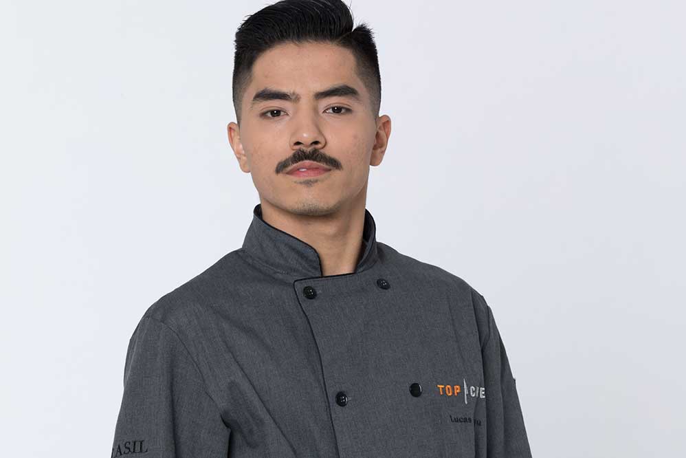 Lucas Ryu, 23 anos, nasceu em Rinópolis (SP) e mora em São Paulo (SP). “O Top Chef é uma oportunidade para sair da zona do conforto e aprender uma série de coisas novas”