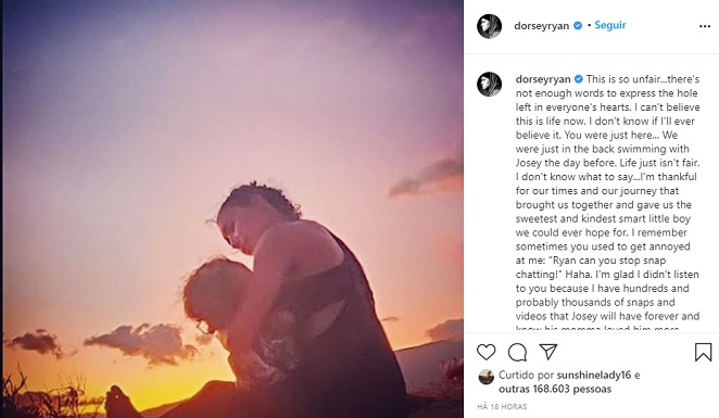 Ryan Dorsey, ex-marido de Naya Rivera, se pronuncia sobre a morte da atriz