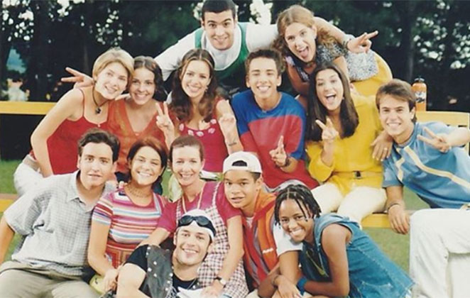 Elenco do seriado juvenil Sandy e Junior