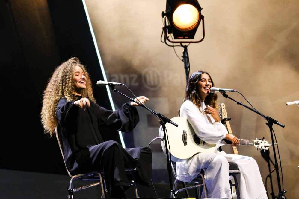 Cantoras empolgaram os fãs