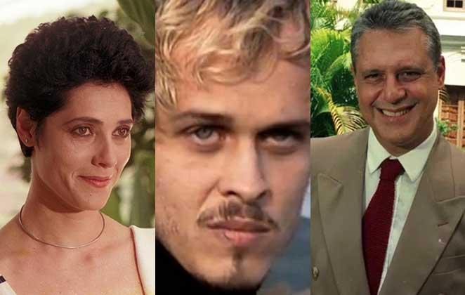 Christiane Torloni, Guilherme Fontes e Antonio Fagundes em A Viagem