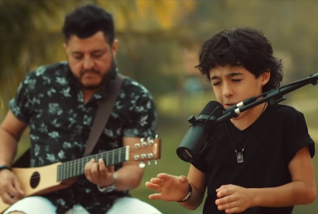 Bruno e Enzo Rabelo: pai e filho juntos na música sertaneja