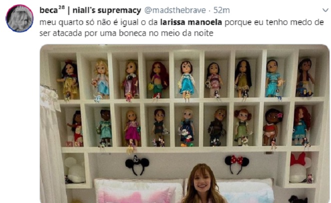 Coleção de bonecas de Larissa Manoela impressionou fãs
