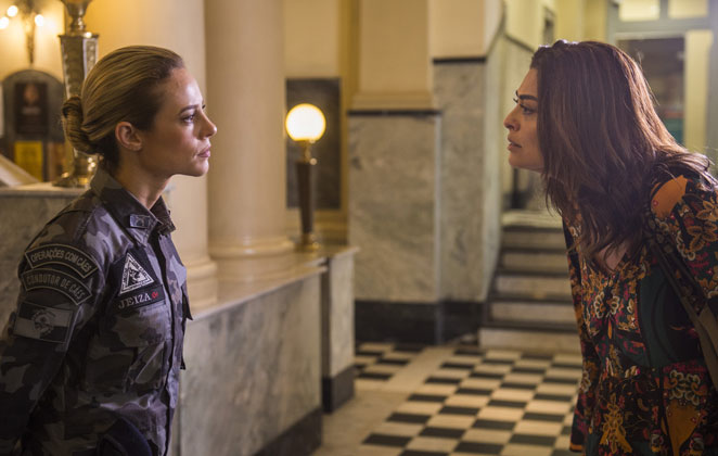 Jeiza e Bibi se enfrentam