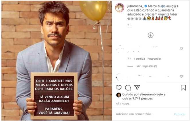 Faça o teste do Julio