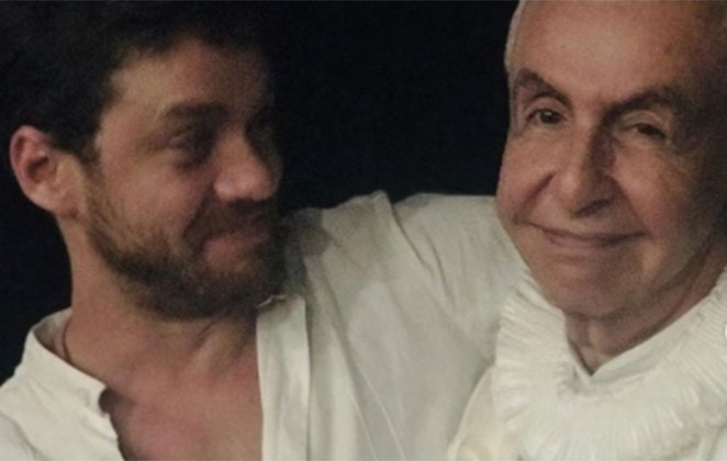 Os amigos Leonardo Miggiorin e Elias Andreato