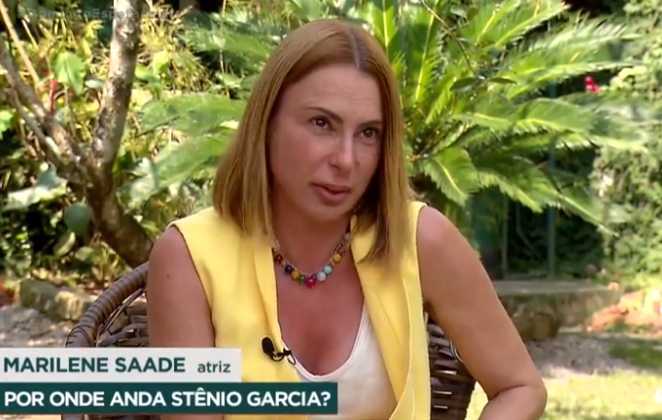 Marilene Saade, mulher de Stênio