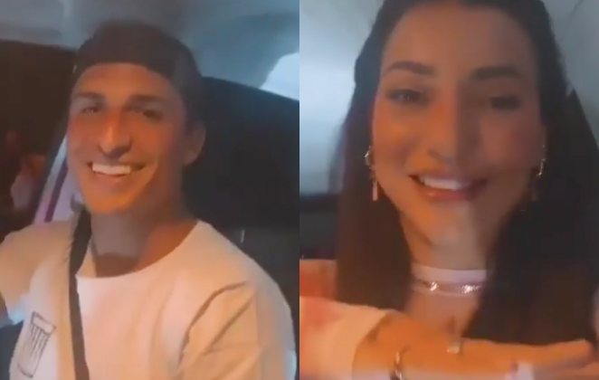 Felipe Prior e Gabi Prado surgem juntos em stories e fãs especulam