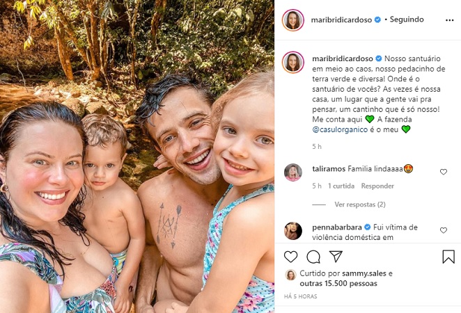 Rafael Cardoso aparece em linda foto em família