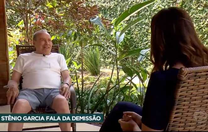 Stênio em entrevista ao Domingo Espetacular