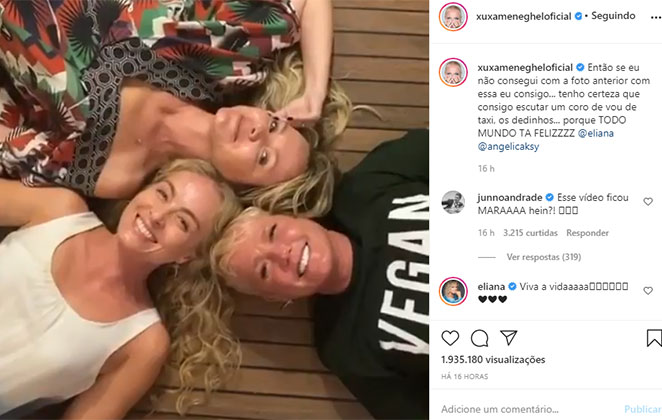 O encontro das amigas loiras da TV