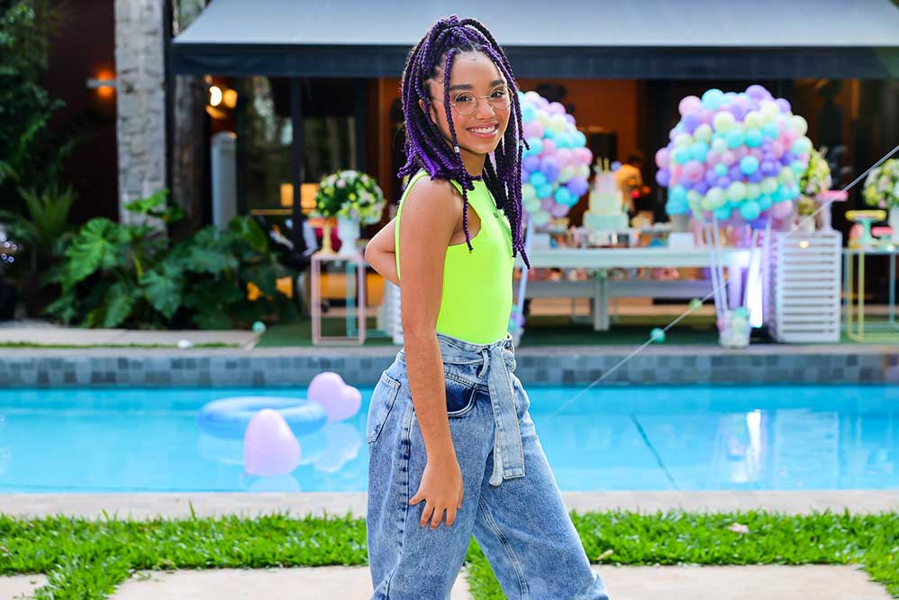 Duda Pimenta também esteve na comemoração