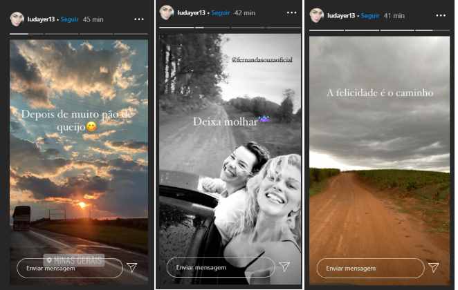 Fernanda Souza e Ludmila Dayer curtem viagem