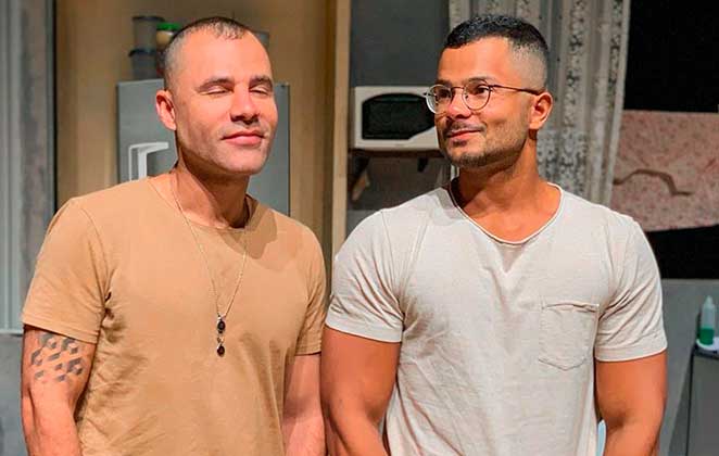 Rodrigo Sant'Anna e Júnior Figueiredo, além de casados, trabalham juntos muitas vezes