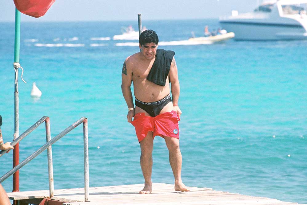 Momento relax em alto mar