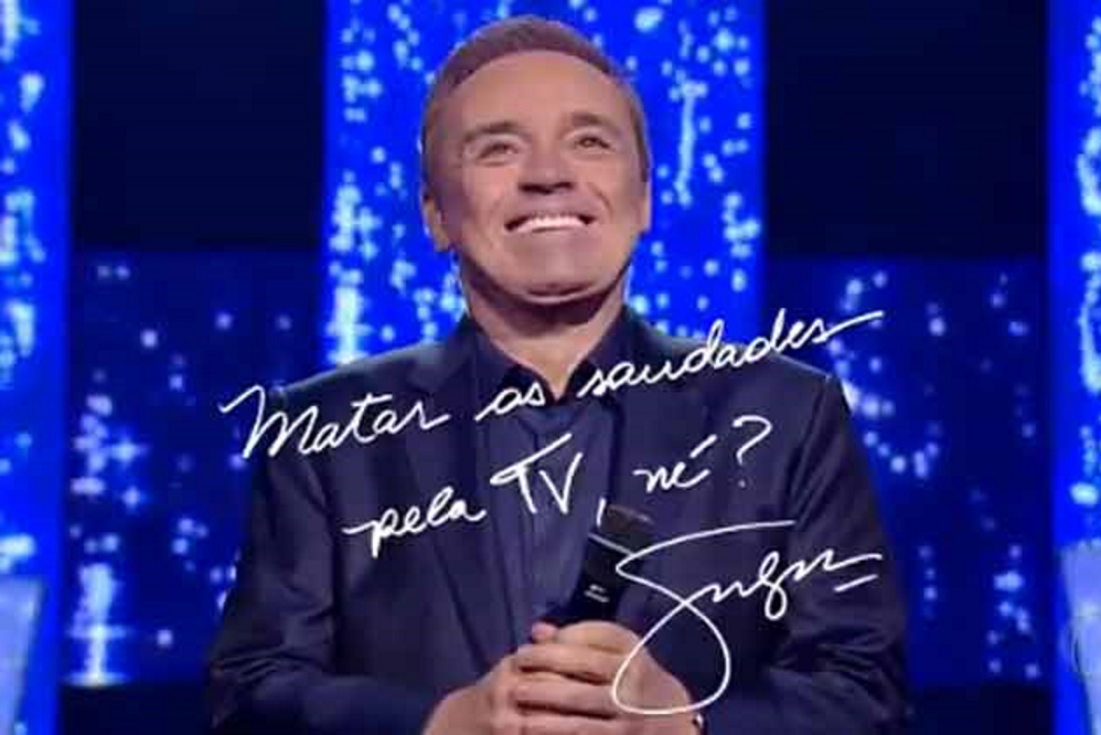 “Acho que nós vamos sentir saudades uns dos outros. De verdade. Foi muito legal. Matar a saudade pela TV, né?”, Gugu na última gravação que fez à frente do Canta Comigo, da Record TV