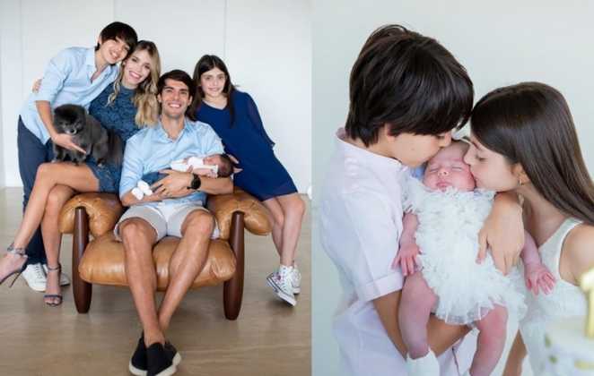 Kaká e a família completa