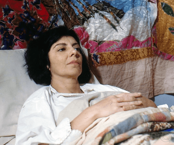 Marília Pêra esteve no primeiro capítulo da novela