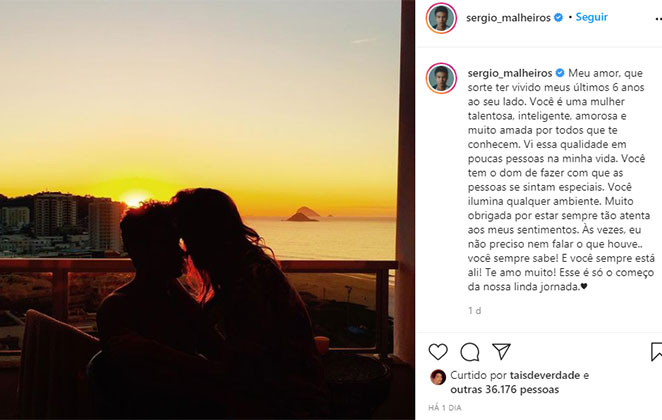 Casal celebra 6 anos de namoro