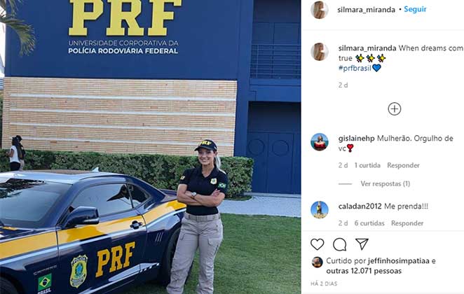Silmara Miranda se tornou agente da Polícia Federal