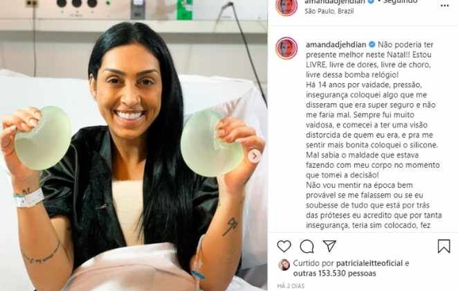 Publicação de Amanda