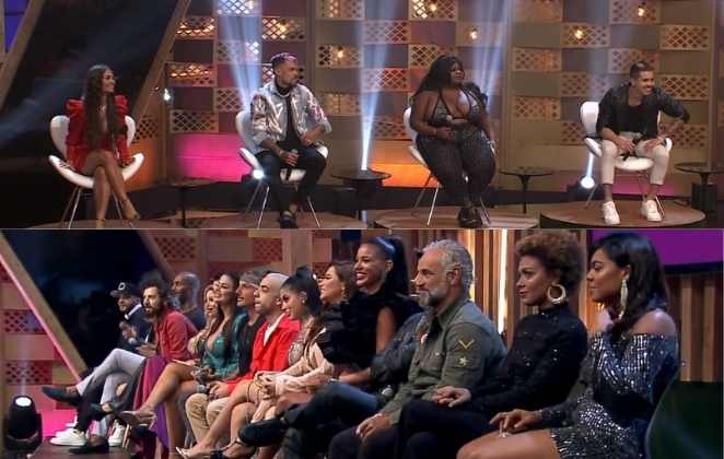 Peões assistem ao último programa