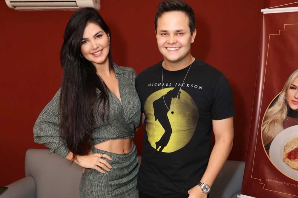 Com a esposa no camarim, Jorge, da dupla com Matheus, foi uma das participações especiais