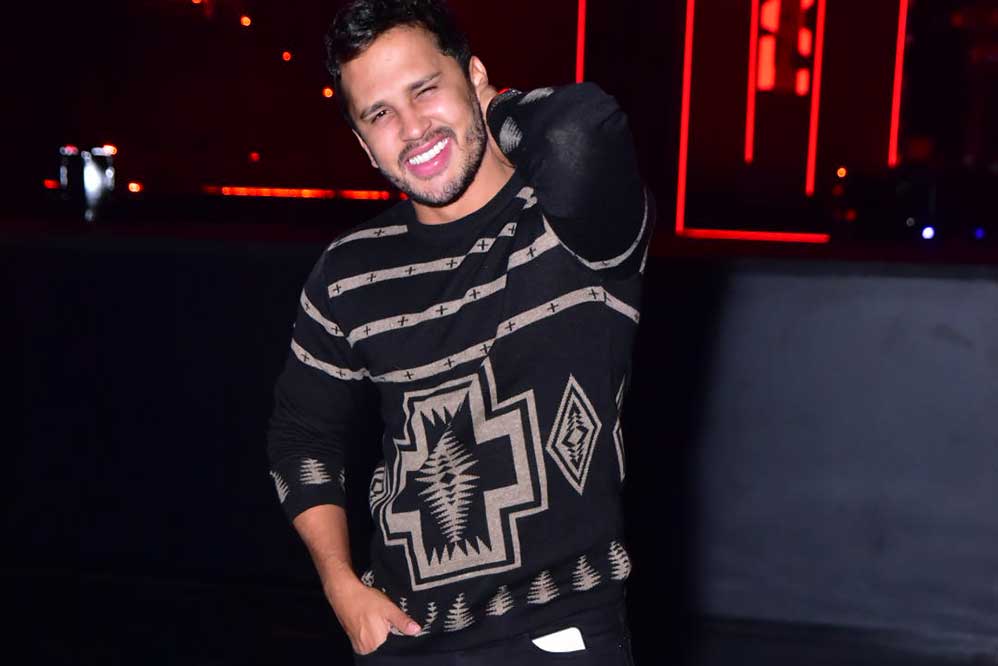 Lucas Guimarães, marido de Carlinhos Maia, também esteve presente