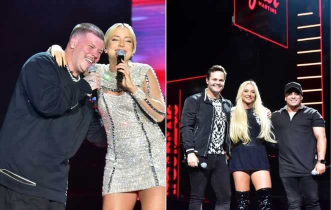 Gabi Martins gravou com Ferrugem e Matheus & Kauan em seu DVD