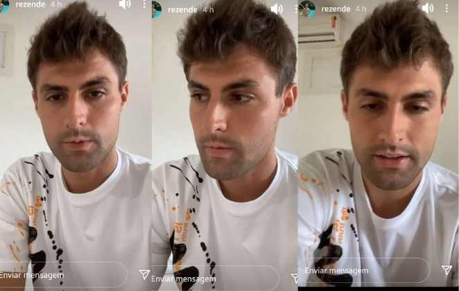Rezende se defende em seu stories