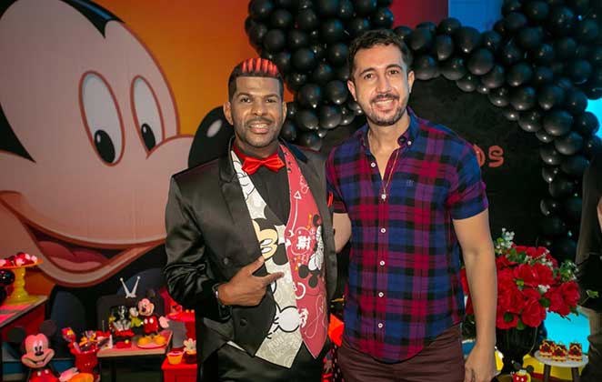 MArquinhos recebeu o amigo e jornalista Tiago Rocha