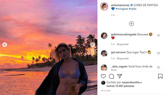 Antonia Morais em São Miguel dos Milagres