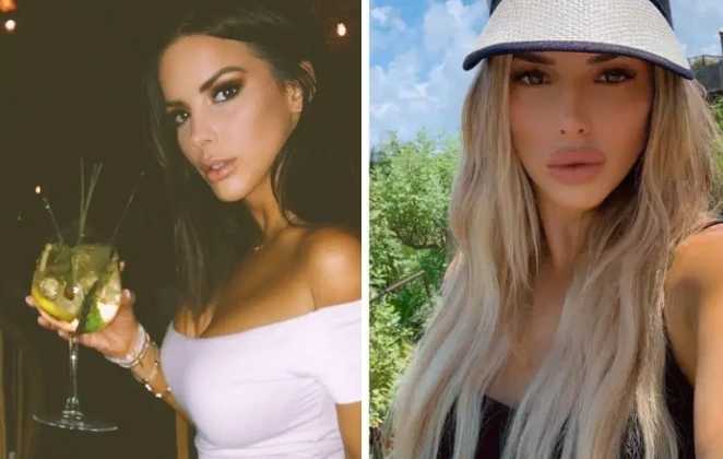 Fotos de Courtney no Facebook