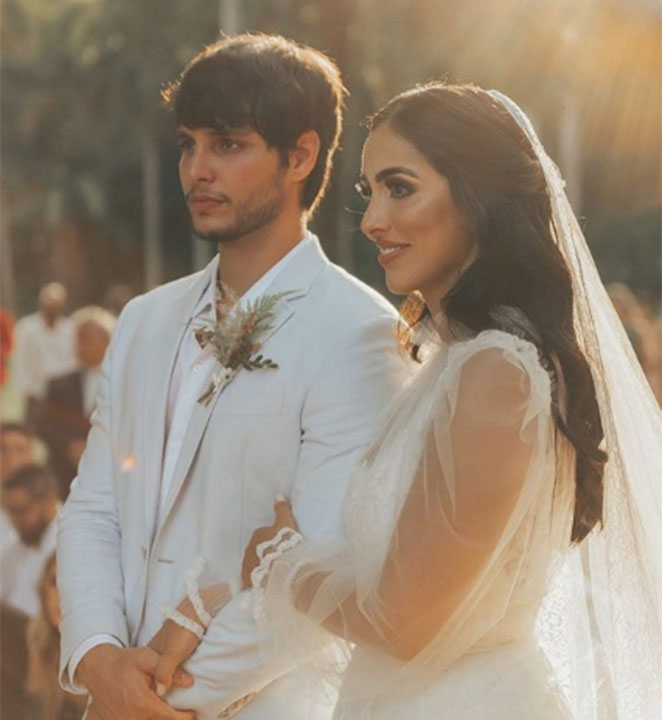 Bruno Guedes e Jade Seba se casando