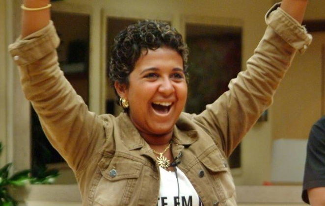 Cida Santos venceu o BBB4, da TV Globo