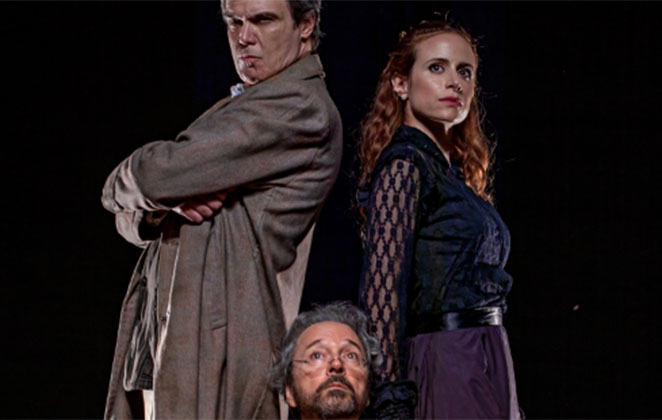 Elenco da peça O Urso