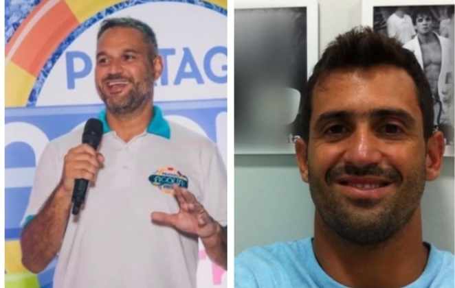 Bernardo, dono da casa noturna e Guilherme, suposto a agressor