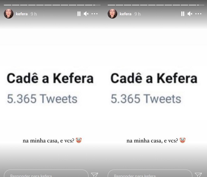 Kéfera tira sarro de quem pensou que ela estaria no BBB21