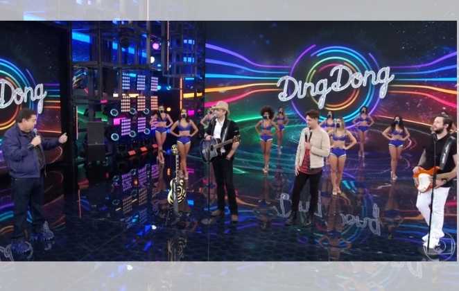 KLB se apresenta no Domingão do Faustão