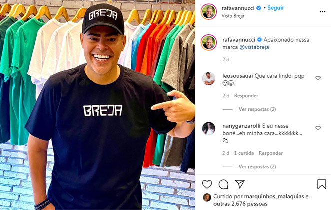 Rafael Vannucci mostra nova forma, após cirurgia bariátrica